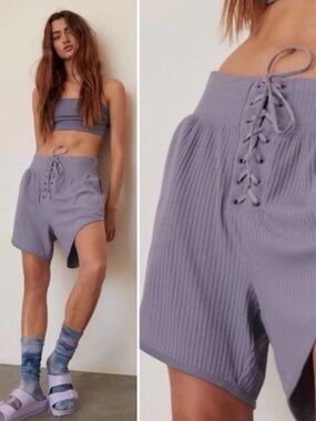 Free people Fp movement XS High Waist Shorts in Lavender